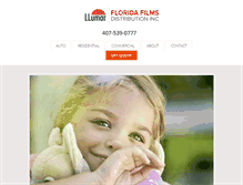 Tablet Screenshot of flafilms.com